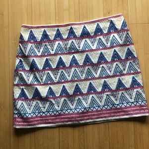 Club Monaco Beaded Skirt